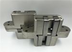 Flush Installation Heavy Duty Hidden Door Hinges , Concealed Gate Hinges 180°