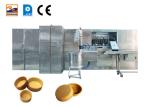 Automatic Large Egg Tart Shell Production Line , Stainless Steel Material Cast