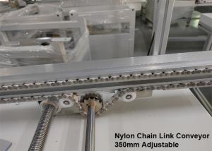 Metal Rollers SMT Conveyor 4000mm Nylon Chain PCB Link Conveyor