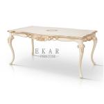 New Design Wholesale Classic 8 Chairs Italian Dining Table