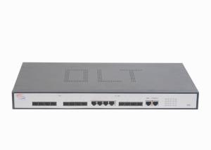 China 1U 8 PON GEPON OLT SFP 4 Optical Fiber 20km , 10g EPON OLT 1 / 64 ONT Uplink factory