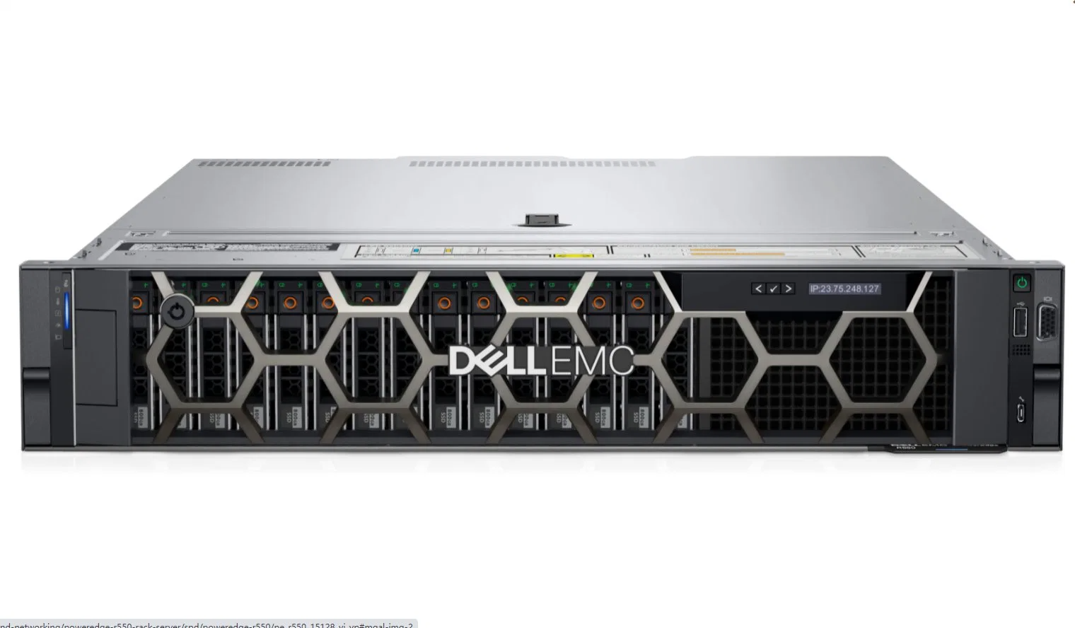 R550 Server PowerEdge R550 Xeon Silver 2x4210 2U Rack Server Compute System 3.2GHz Unmatched Performance and Reliability