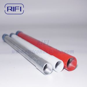 Red / White / Orange PVC Coated BS4568 GI Electrical Conduits With 1.2mm-1.6mm