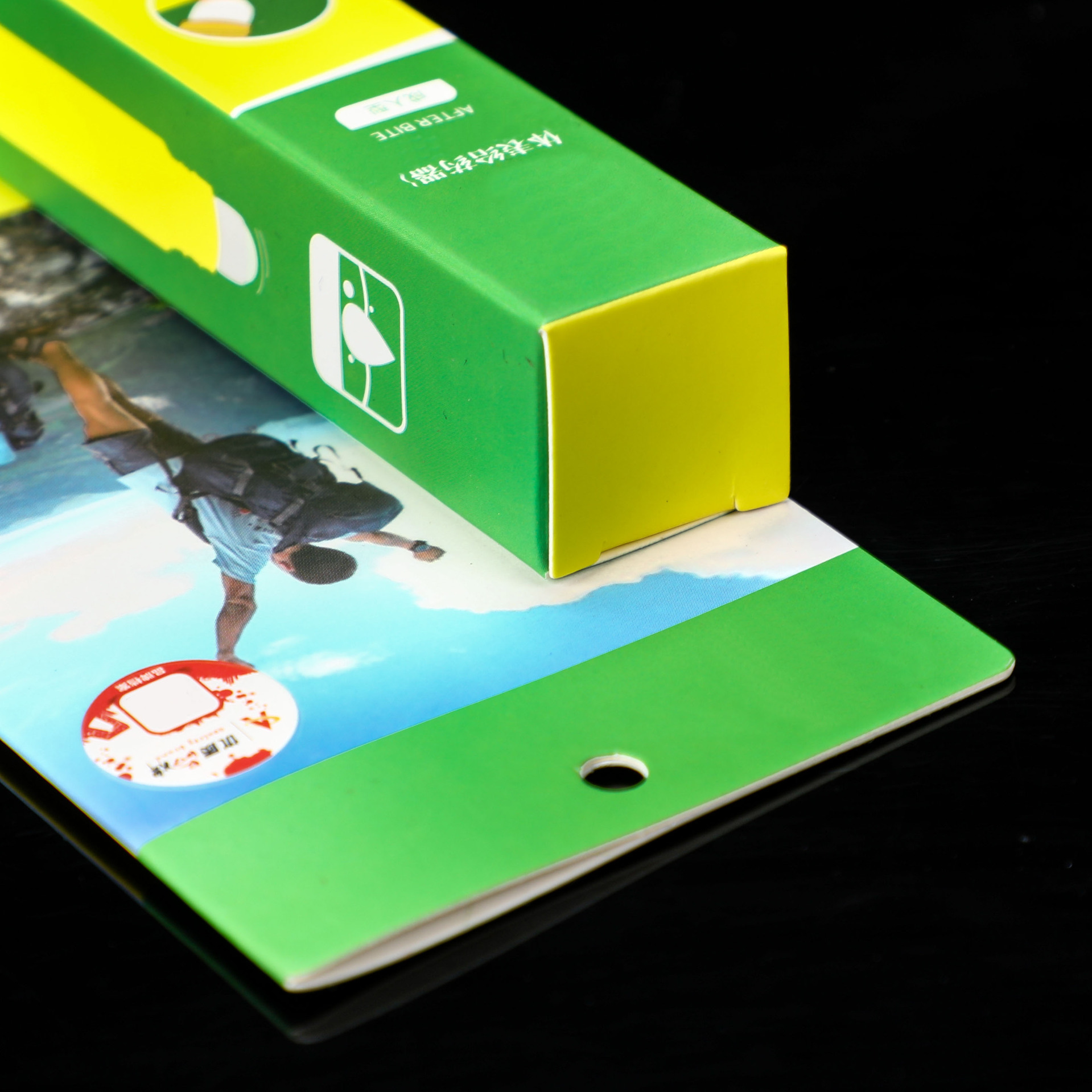 Custom Rectangle Card Paper Box for Medicine Packaging L*W*H cm According to Your Request