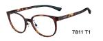D Shape Titanium Womens Eyeglasses Frames , Multiple Color Flexible Plastic