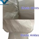 Disposable Microporous Waterproof Breathable Dustproof Micro Film Coverall for