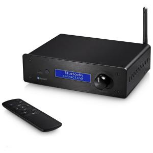 China Hi-Fi Mini Stereo Audio Power Amplifier Dual Channel Bluetooth Integrated Receiver Amplifier factory