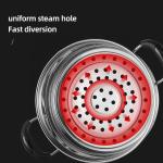 Wholesale TOP Seller Cookware Silver Cooker Soup Pots Round Steamer Cooker Steam