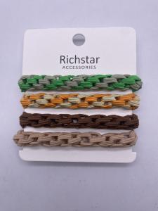 China Smooth Elastic Hair Ties Multiscene Flexible For Party Wedding factory