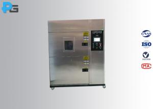 China Programmable Thermal Shock Test Chamber Stainless Steel LCD Touch Screen AC 380V factory