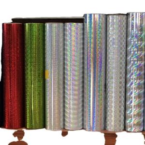 China Antistatic PET Self Adhesive Holographic Film Multiple Extrusion factory