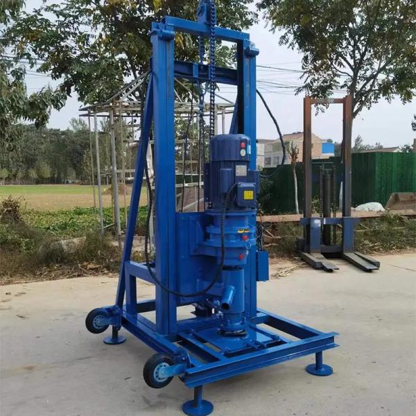 Household electric water well drilling rig Easy to operate water drilling