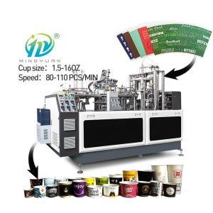 China High Speed Paper Cup Machine Automatic Hot Cold Drink Disposable Coffee Paper Cup Making Machine on sale