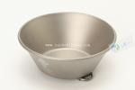 Titanium bowl/backpacking cookware bowl/capacity 300ml