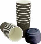 Custom Logo Printed Double Wall Bio-Degradable Paper Cups