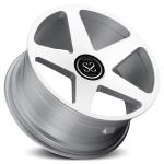 Car Wheel Rims For BMW M5 M6 / Gun Metal Machined Customized 19 inch Alloy Wheel