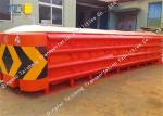Road Traffic Safety Crash Cushion Attenuator , Durable Redirective Attenuator