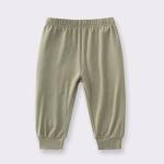 Infant toddler baby clothes bamboo fiber pants Leggings Newborn Baby kids jogger