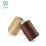 0.8mm Flat Waxed Polyester Stitching Thread for Leather Product Sewing and