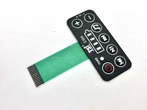 China Silver Conductive Circuit Push Button Membrane Switch For Ocean Monitor factory