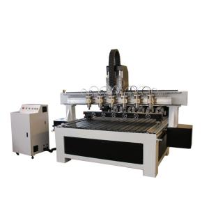 China Multiheads 4 Spindles Wood CNC Router Machine for Woodworking factory
