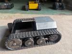 Lawn Mowing Gardening Machine Rubber Undercarriage 150KG Load