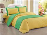 China Rainbow Energetic Bedding Sateen Stripe Duvet Cover 5pcs Set Polycotton Bedding Set Duvet Cover Flat Sheet Pillowcase factory