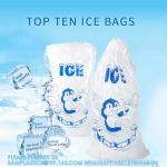 5 Lb. Plastic Drawstring Ice Bags 9 X 17 Inch Heavy-Duty Plastic Ice Bags With