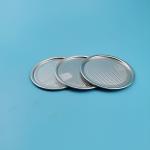 Full Open Aluminum Easy Peel Off Lid 83mm 99mm 126mm For Paper Plastic Metal Can