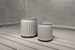 China Modern Durable Fiber Clay Planter Guaranteed 5-6 Years factory