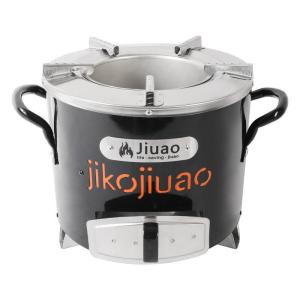 China Jikojiuao Africa Nigeria Windproof 3.5 KG Small Charcoal Cooking Stove Stainless Steel factory
