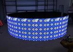 Full color 360 Degree Cylinder LED Display Outdoor Column curve Screen