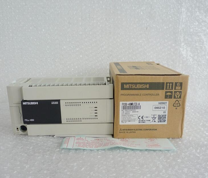 FX3U-48MR/ES-A Mitsubishi FX3U Series PLC 100% New Original Mitsubishi PLC Output Type: Relay