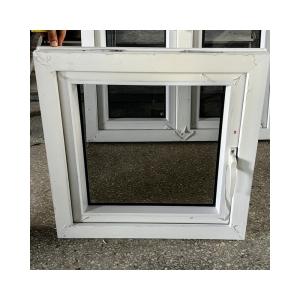 China European Design UPVC Double Glazing Swing Casement Window 26*26 Inch Sizes Customizable PVC Window factory