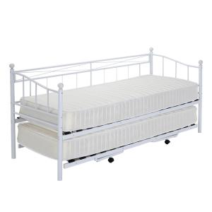 China Multifunctional Wrought Iron Daybed Frame Twin Size Eco Friendly Finish factory