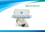 Desktop Cable Termination Box 6 Core Optical Fiber Splice Tray 12 Pigtail Ø16mm