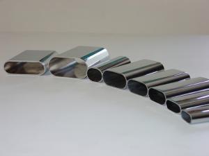 China Q235 Carbon Oval Steel Tubing Easy Fabrication Simple Maintenance Extreme Durabiltiy factory