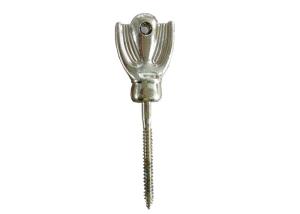 China Wing Model Funeral Casket Hardware Screw 2# - Silver For Casket Fastening factory