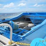 Surfing Flowrider Water Ride Extreme Sport Fun 21.7m * 13.4m For Aqua Park