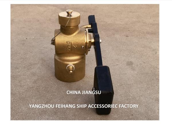 FH65 Cb/T3778-1999 Sounding Cock-Sounding Bronze Self-Closing Valve Threaded