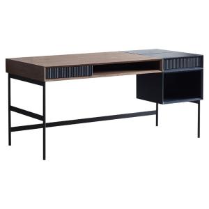 China Walnut Study Computer Desk With Chair Set For Hotel Study Home Office factory
