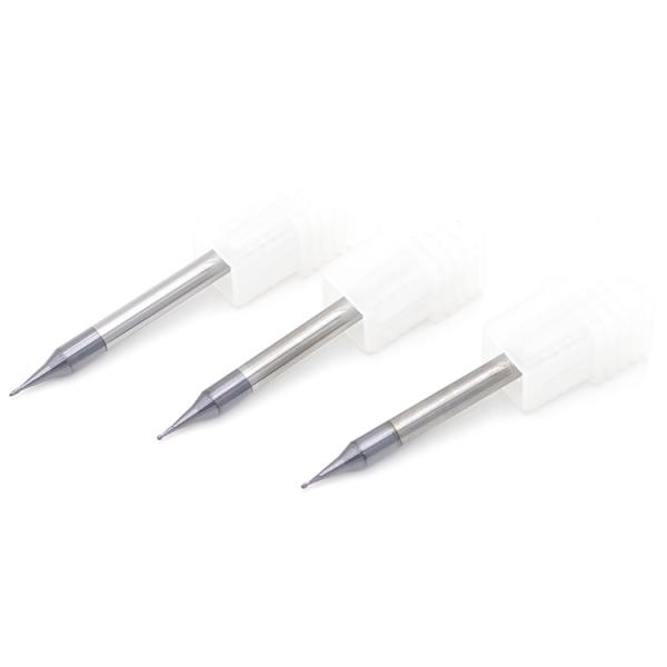 Ball End Aluminium Milling Cutters High Hardness Machine Tool Carbide Milling