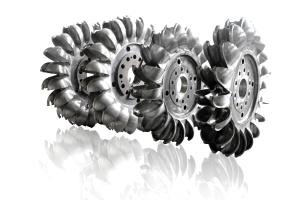 China Stainless Steel Pelton Turbine Runner For Hydropower Plant factory