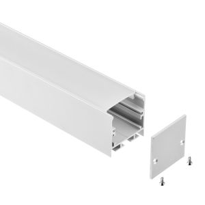 Living Room Suspended LED Profile 35*35mm Aluminium LED Strip Light Profile