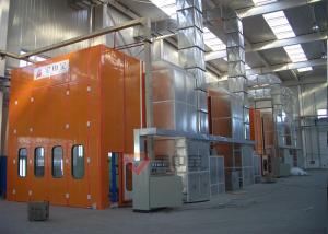 China Bus Painting Chamber Air Flow Full Downdraft Spray Booth for vehicle factory