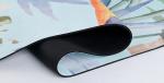 Thin Yoga Mat | Lightweight Foldable Mat Luxury Sweat-Grip for Yoga, Pilates,