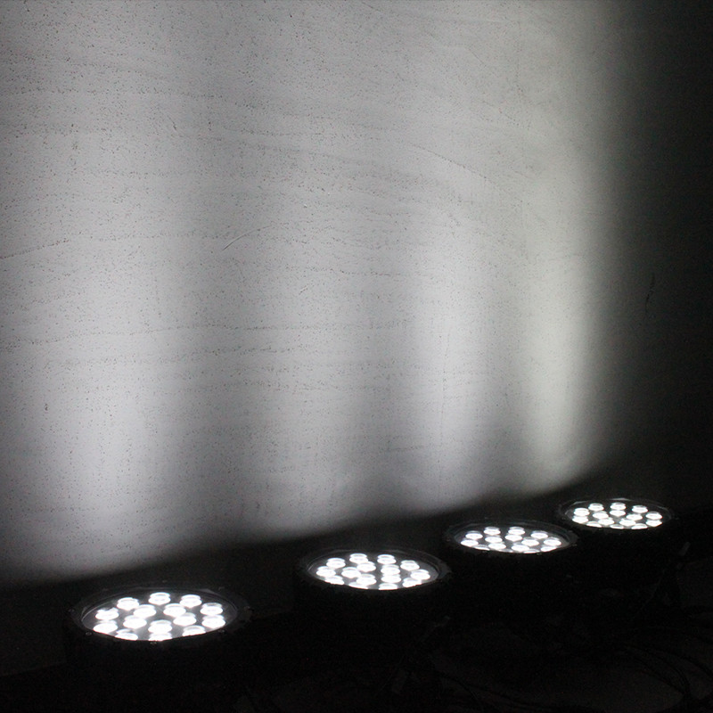LED DJ Par Lights for Stage - 90W LED Par Can Light RGBW DMX Control Uplights for Wedding Church Events Party