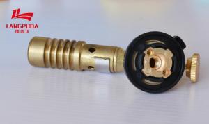 China Brass Plastic 11.5cm Welding Torch Gun , 1300 Degree Gas Soldering Torch factory