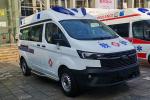 White Ford Transit Ambulance 8 Seaters Gasoline Medical Ambulance