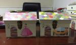 Cardboard house suitcase, high-grade cardboard craft portable box, custom